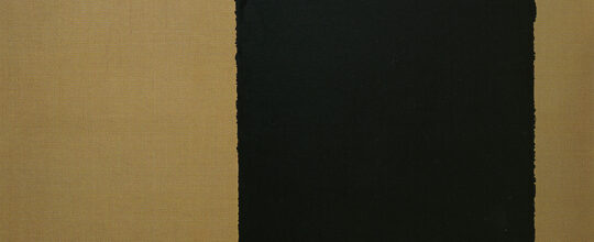 Burnt Umber-Uitramaline Blue | 182 x 227cm | Oil on Linen | 1997-1998