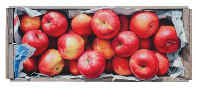 가을향기 | 78.7 x 32cm | Oil on Koreanpaper | 2013