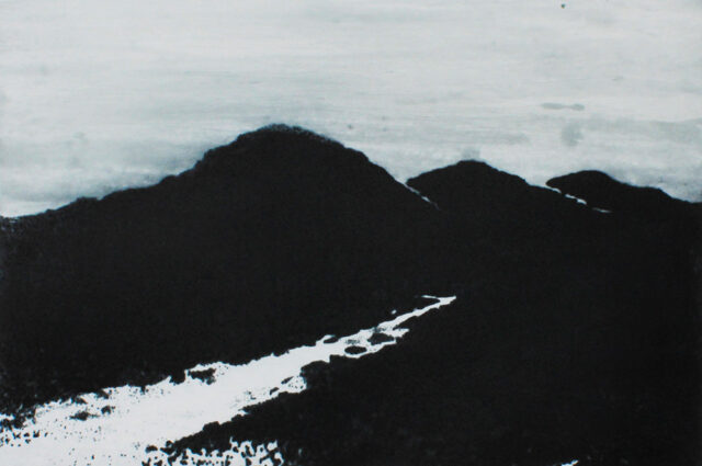 새벽-21401(Day break-21401) | 30x45cm | Drypoint | 2014