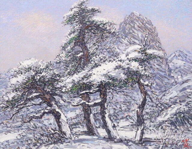 김상원 | 눈솔1907 | 2019 | Oil on canvas | 41 x 53cm