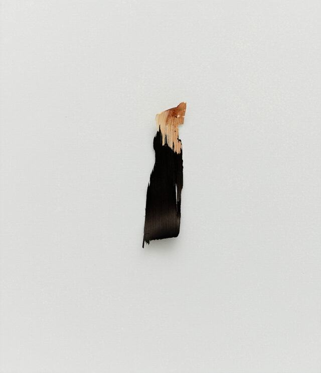 Untitled, Wood on Canvas, 53 x 45.5cm, 2024